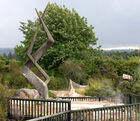 Monument in Kuirau Park
